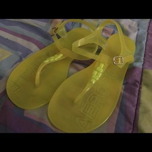 Womens Yellow sandals